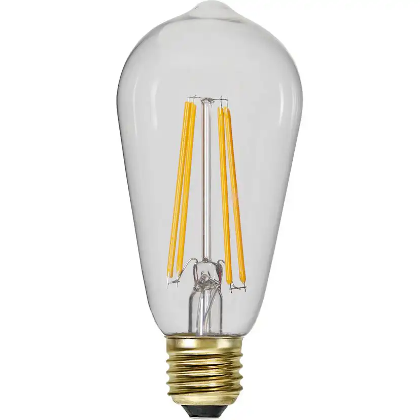 LED-lampa Star Trading E27 ST64 Soft Glow 3-step Memory Dimbar 6,5W