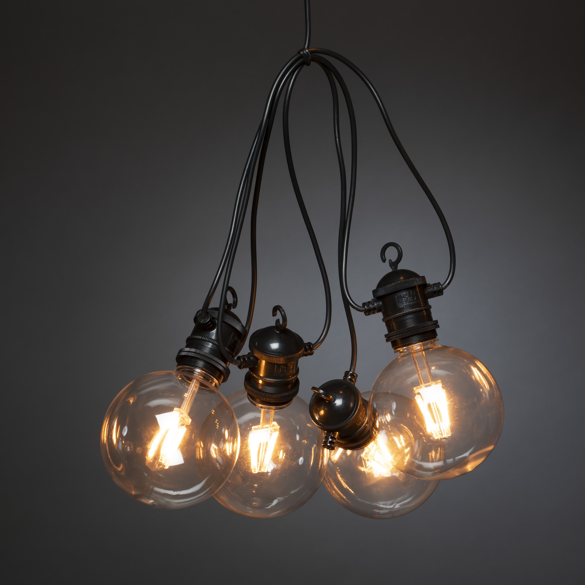 Tilläggsslinga Gnosjö Konstsmide E27 10 Amber LED