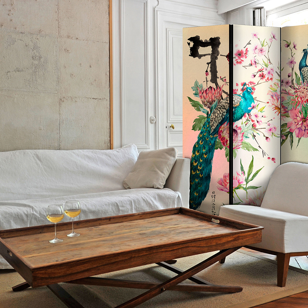 Rumsavdelare Arkiio Peacock Love 135x172 cm