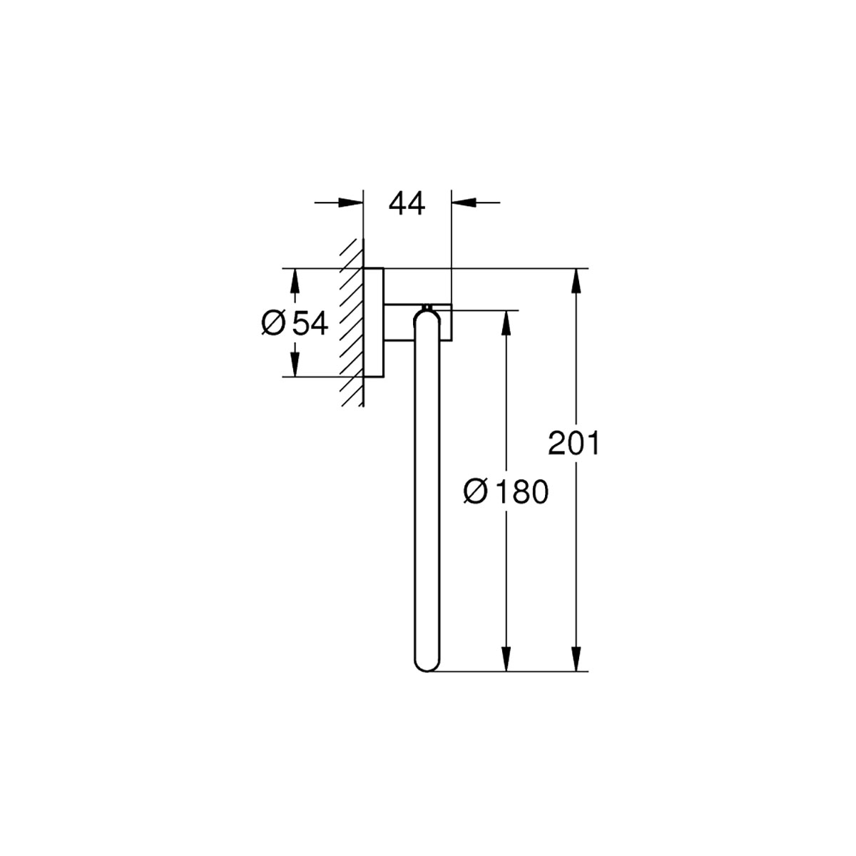 Handduksring Grohe Essentials
