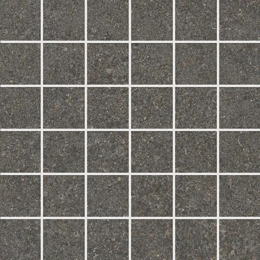 Mosaik Ceramiche Keope Suite Antracitgrå 5x5 cm Matt
