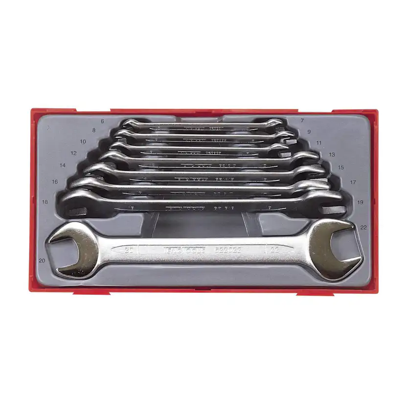 Fasta nycklar i sats Teng Tools TT6208