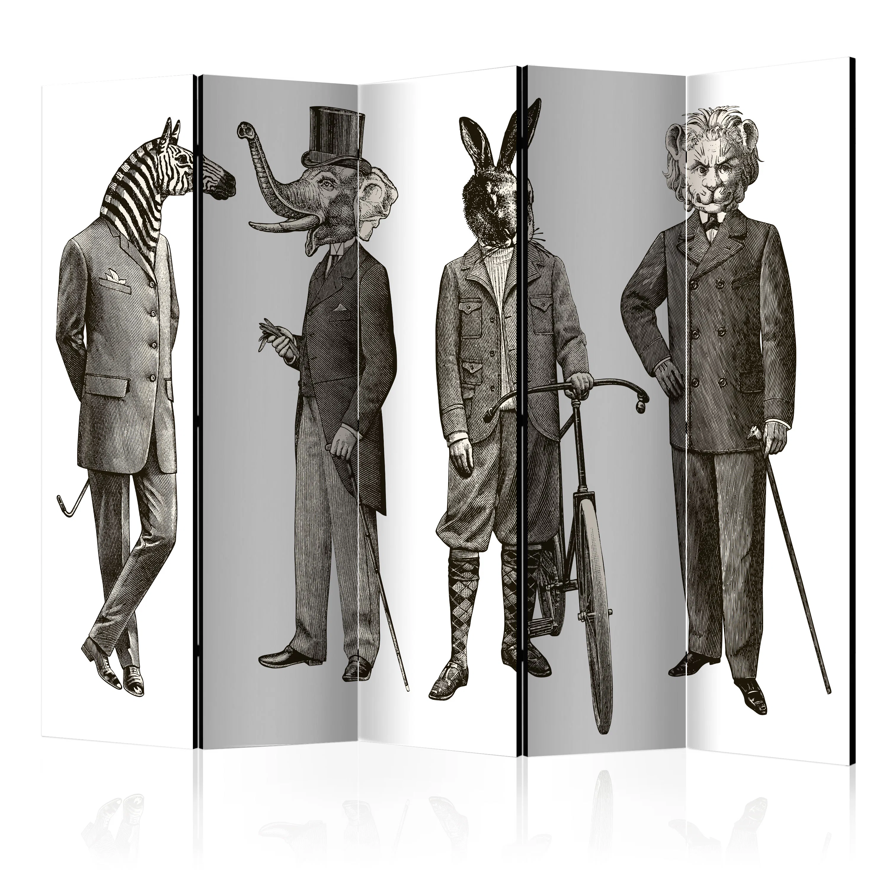 Rumsavdelare Arkiio Elegant Zoo II 225x172 cm