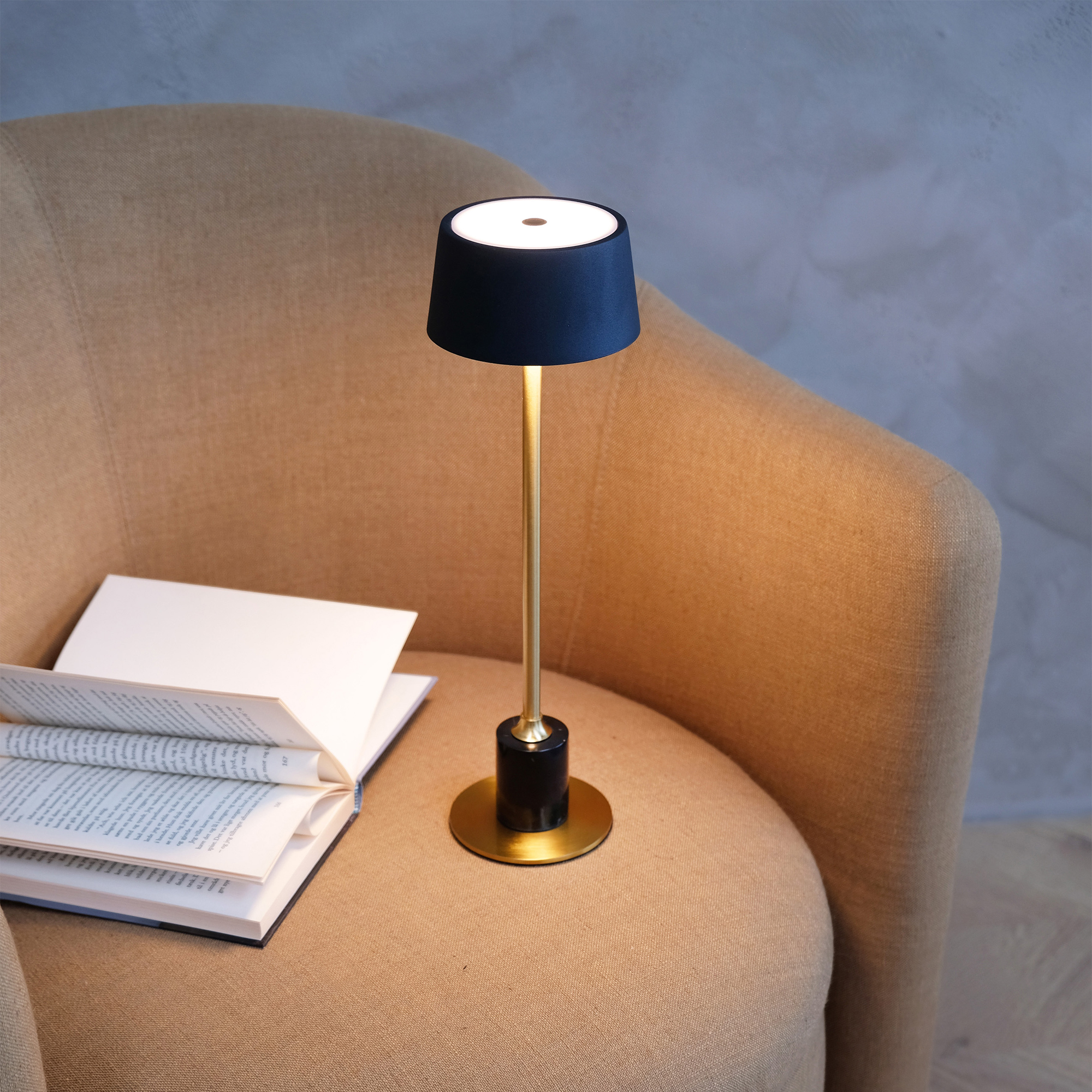 Portabel Bordslampa Dyberg Larsen Yoyo Uppladdningsbar