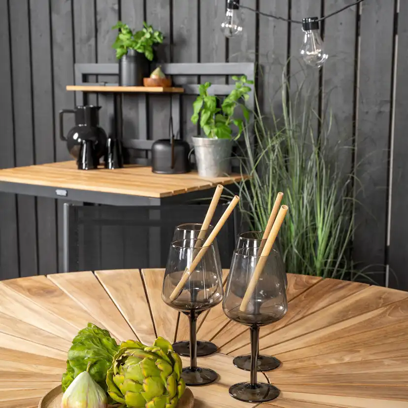 Matgrupp Venture Home Meya Ø 140 med 6 Siri Matstolar