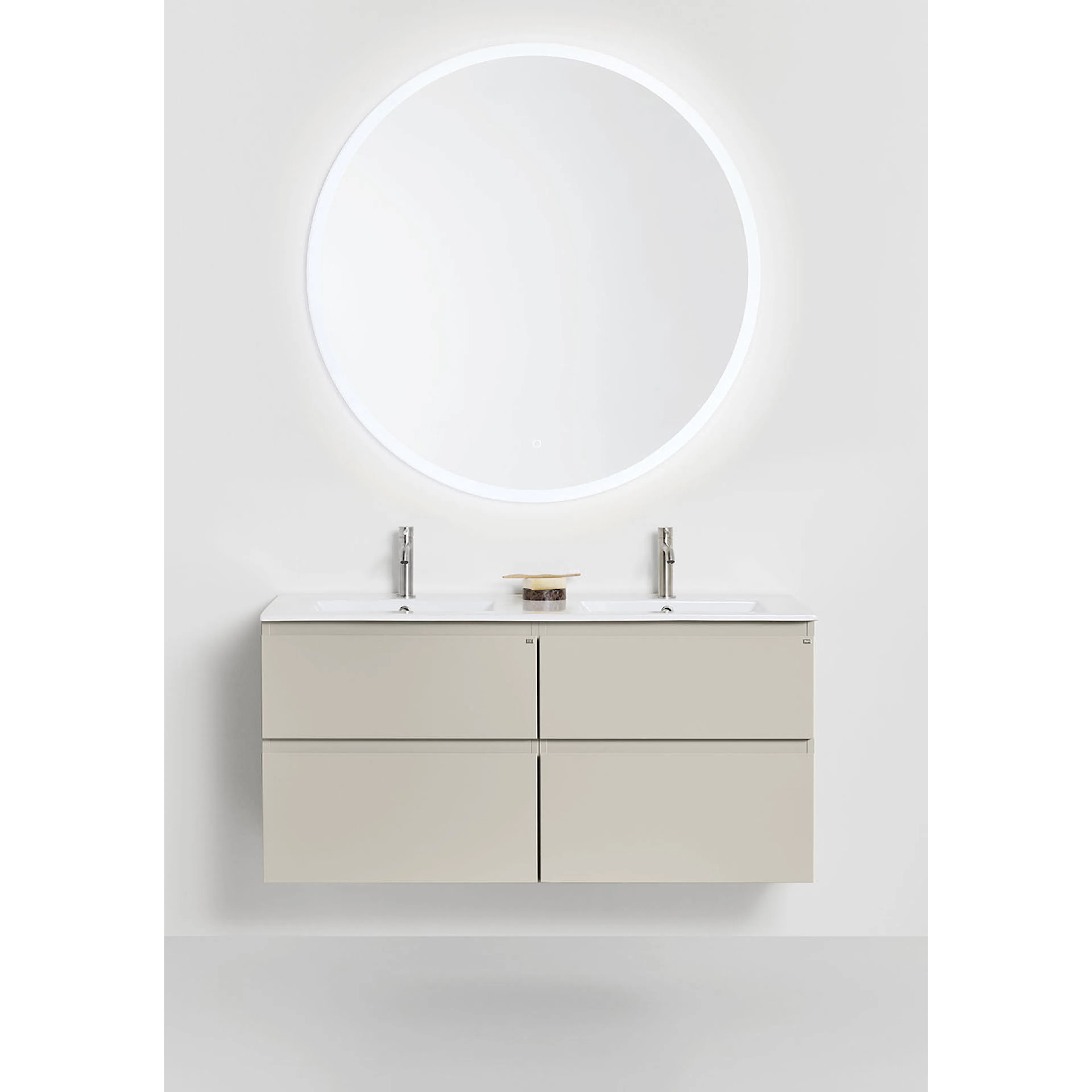 Tvättställsskåp Hafa Go Plus med Tvättställ Beige, B: 1210mm