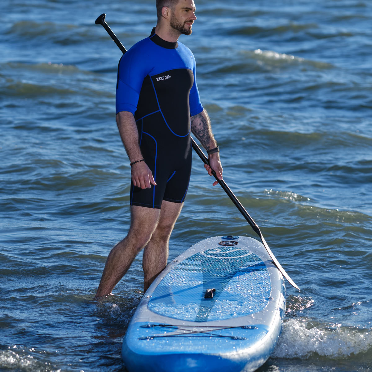 Stand-up Paddleboard Deep Sea SUP-brädset Kayak Pro 2-pack