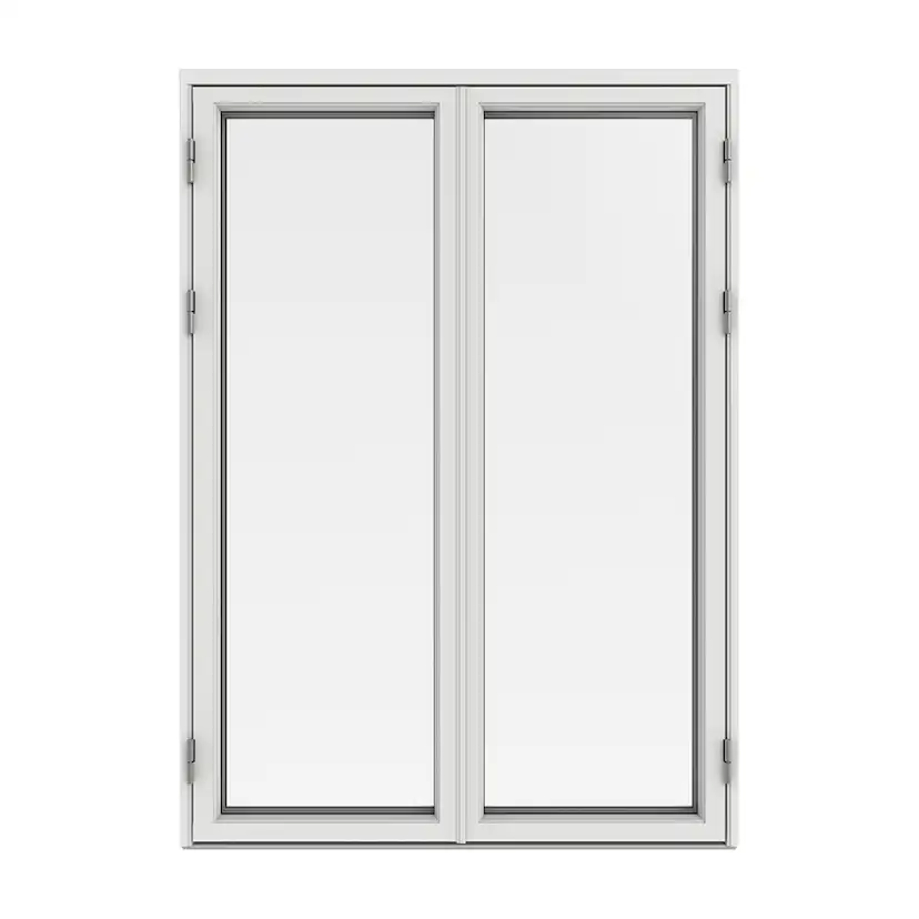 Parfönsterdörr Outline Helglasad 3-Glas Aluminium
