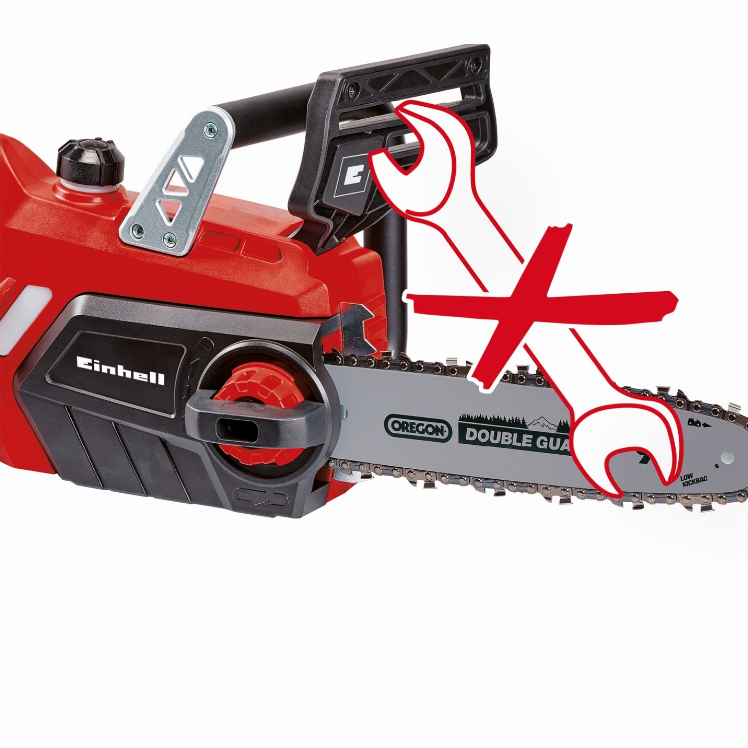 Motorsåg Einhell GE-LC 18 Li Solo 250 mm utan Batteri
