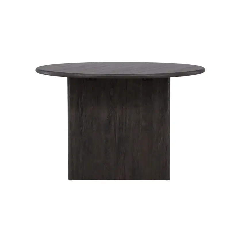 Björholmen Dining Table ⌀120 - Black / FSC 100% Vittvätt