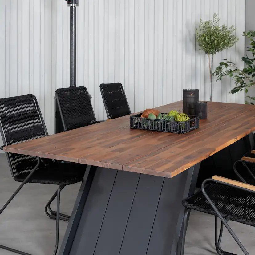 Matgrupp Venture Home Doni med 6 Billy Karmstolar