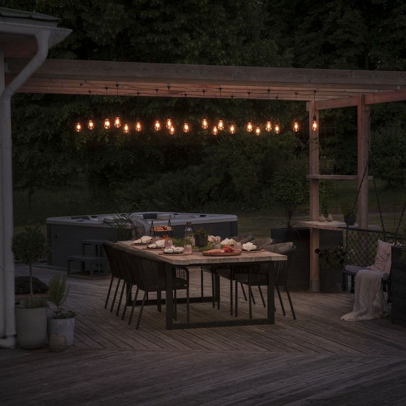 Tilläggsslinga Gnosjö Konstsmide E27 10 Amber LED