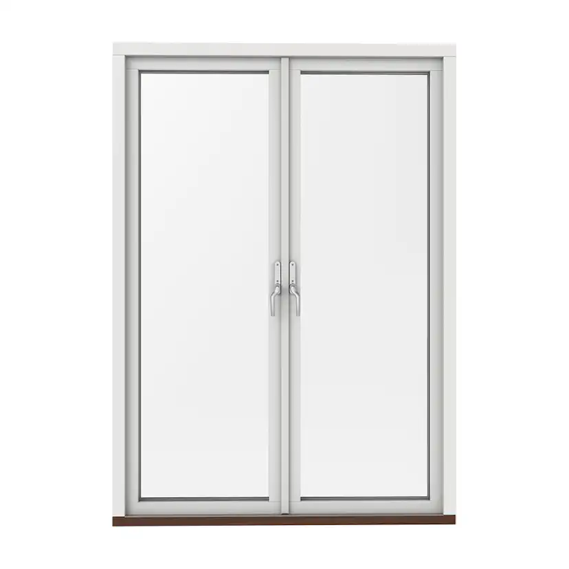 Parfönsterdörr Outline Helglasad 3-Glas Aluminium
