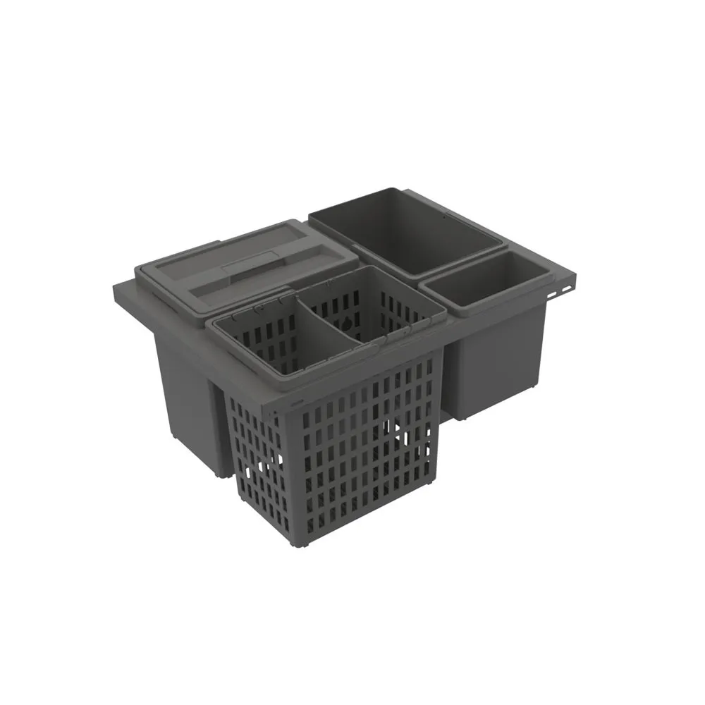 Källsorteringskärhållare Beslag Design Cube Basic Hero 600
