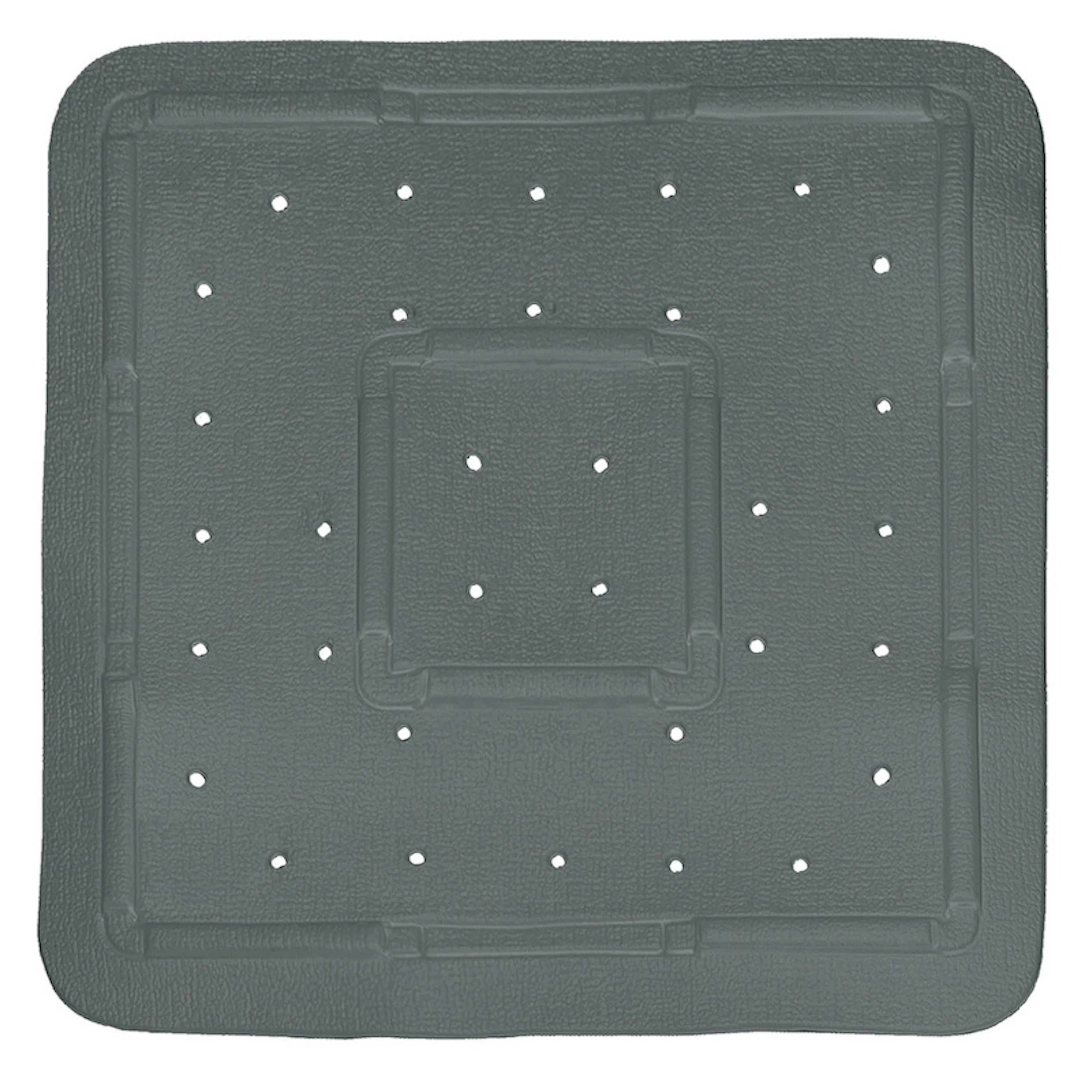 Halkskyddsmatta Softy Schiefer 55x55 cm Färg: Grå, 55x55 cm