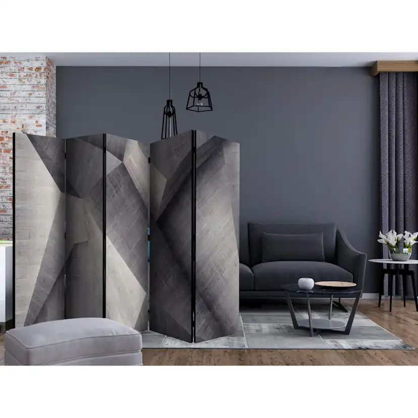 Rumsavdelare Arkiio Abstract Concrete Blocks II 225x172 cm