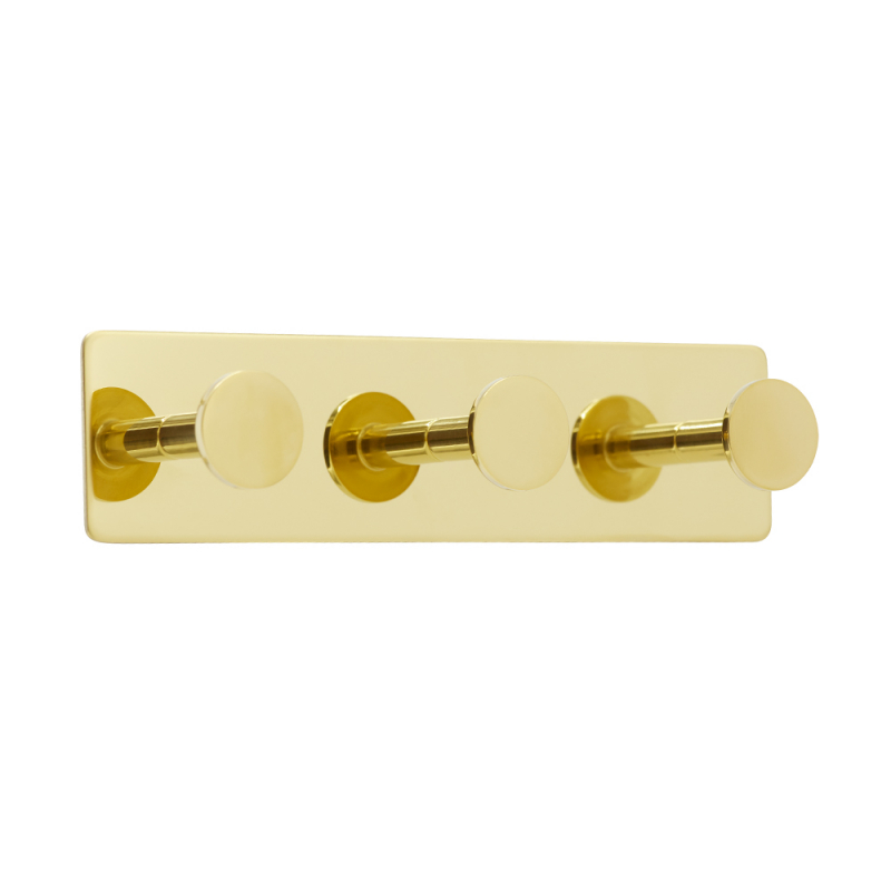 Base 210 3-krok mässing Guld