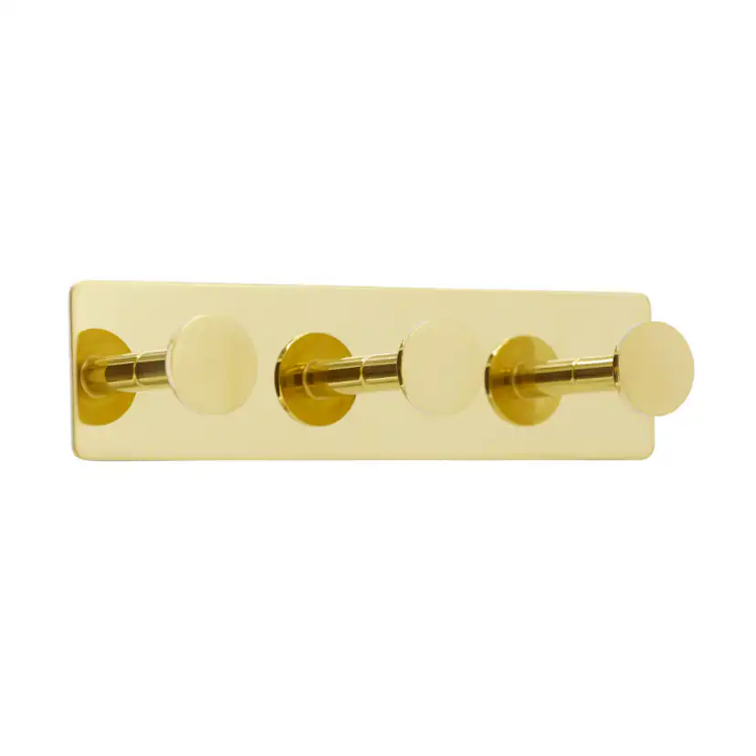 Base 210 3-krok mässing Guld