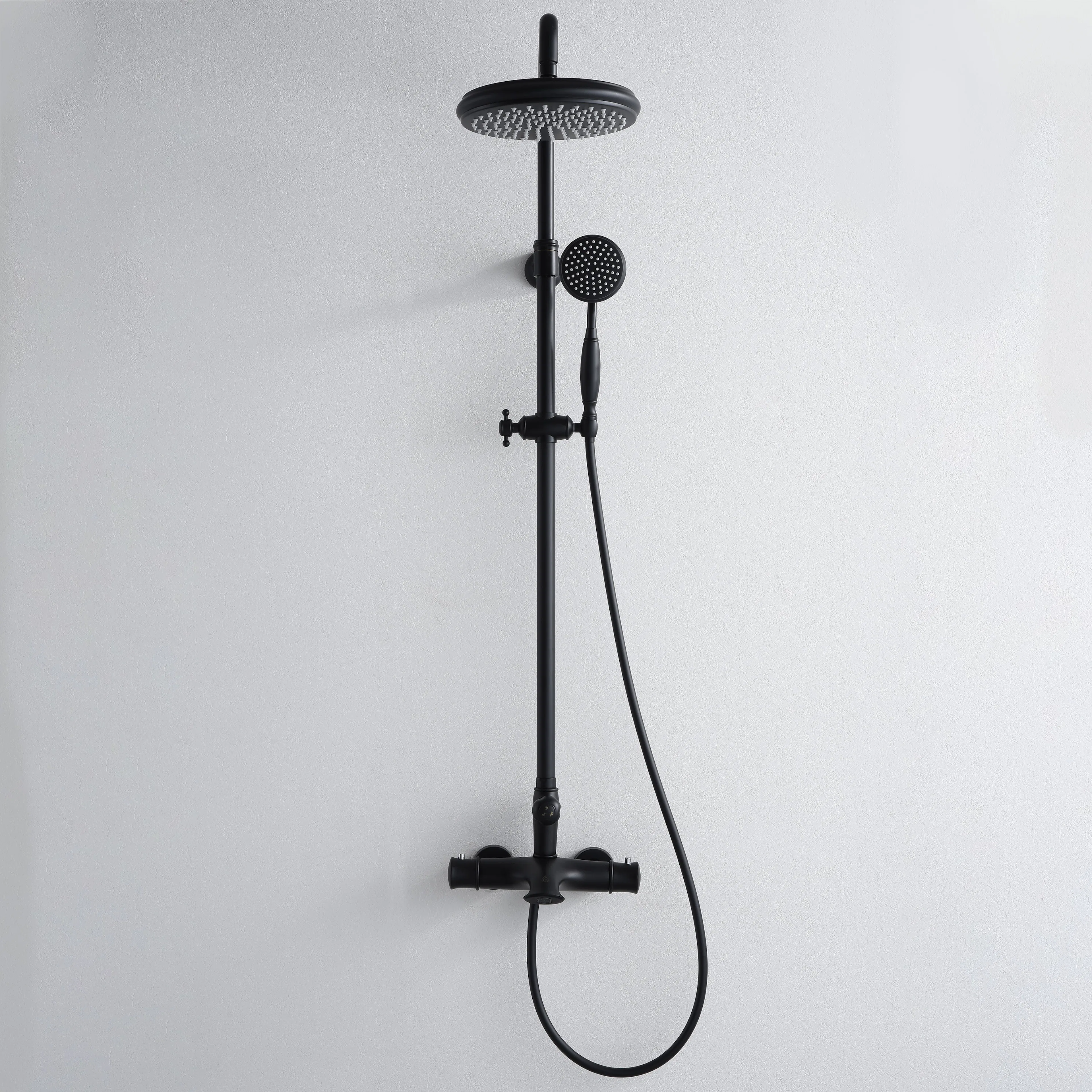 Takduschset Bathlife Ebb mattsvart Mattsvart