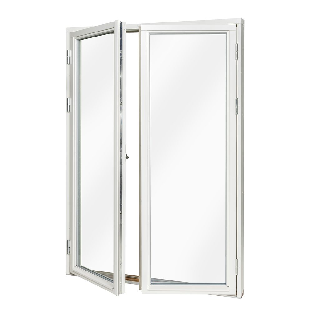 Parfönsterdörr Sunnerbo Fönster Helglasad 3-Glas Aluminium