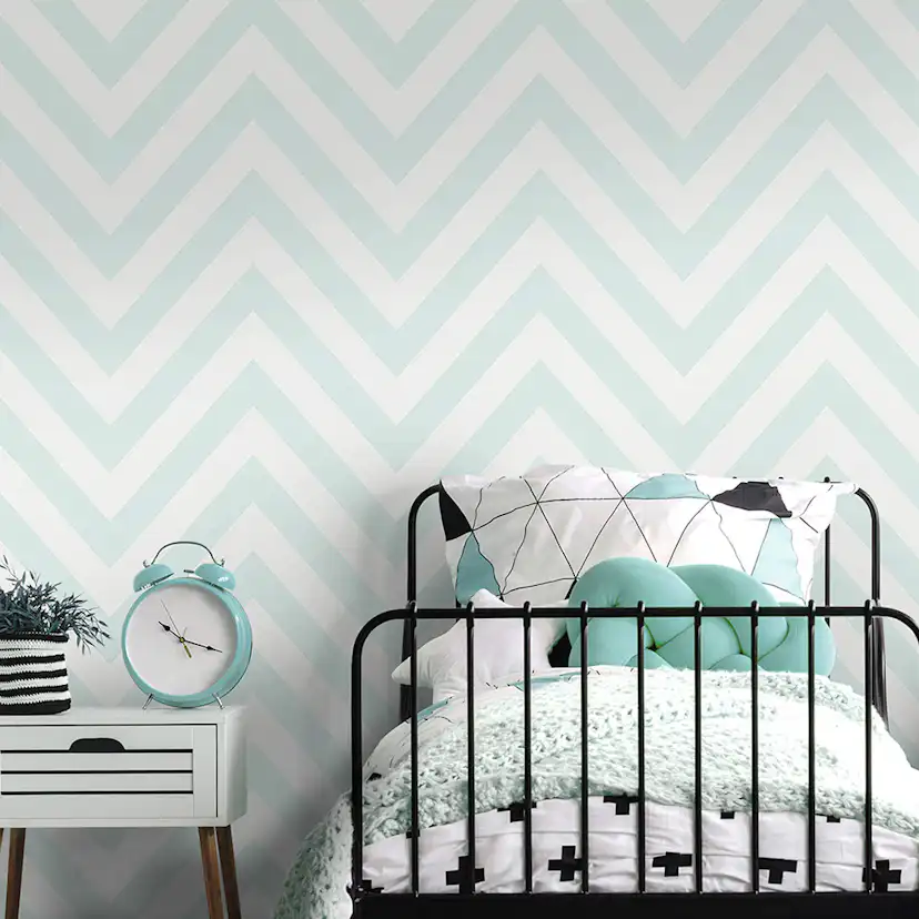 Tapet Holden Dream Catcher Chevron Soft Teal 12570