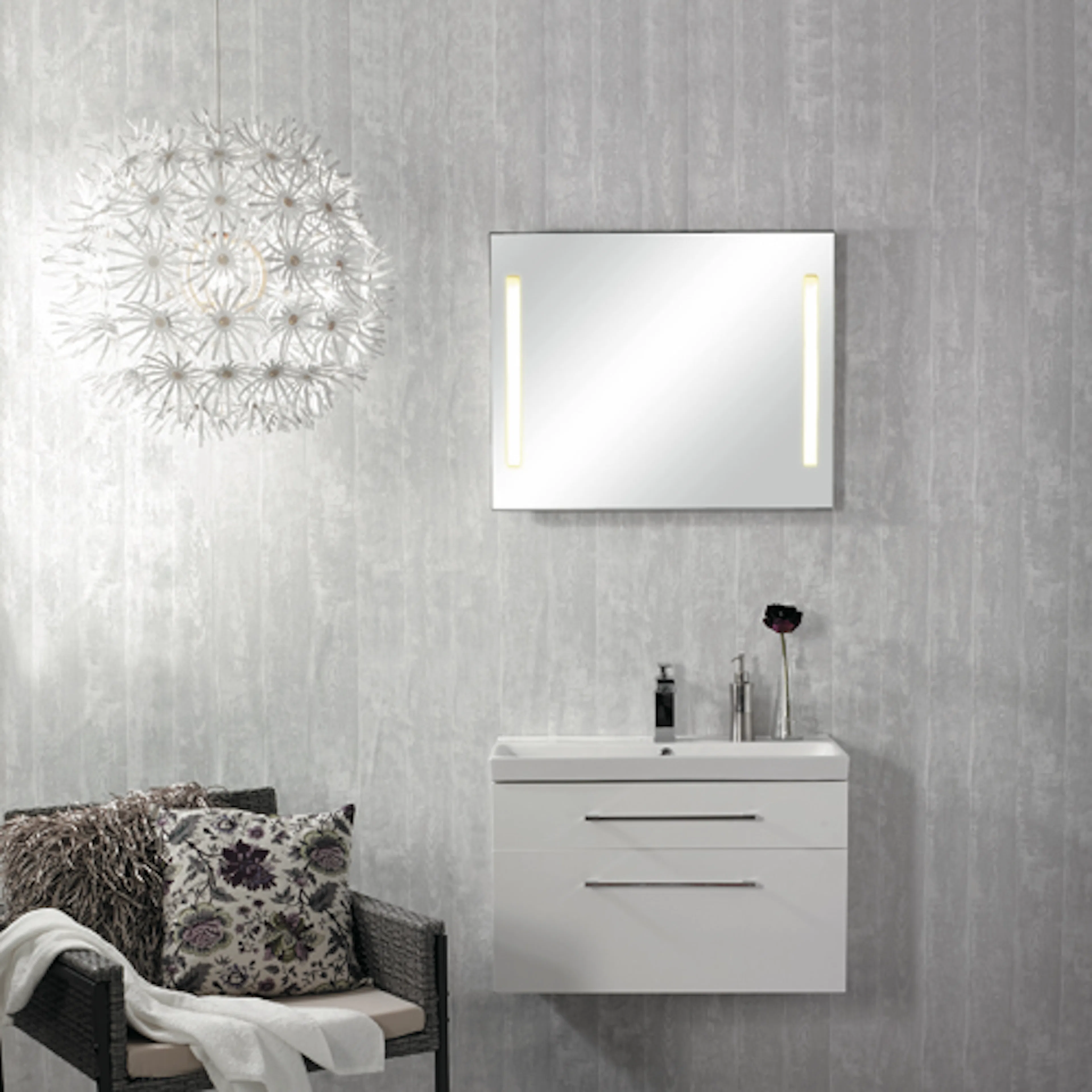 Möbelpaket Noro Fix Trend 750 Spegel Effect