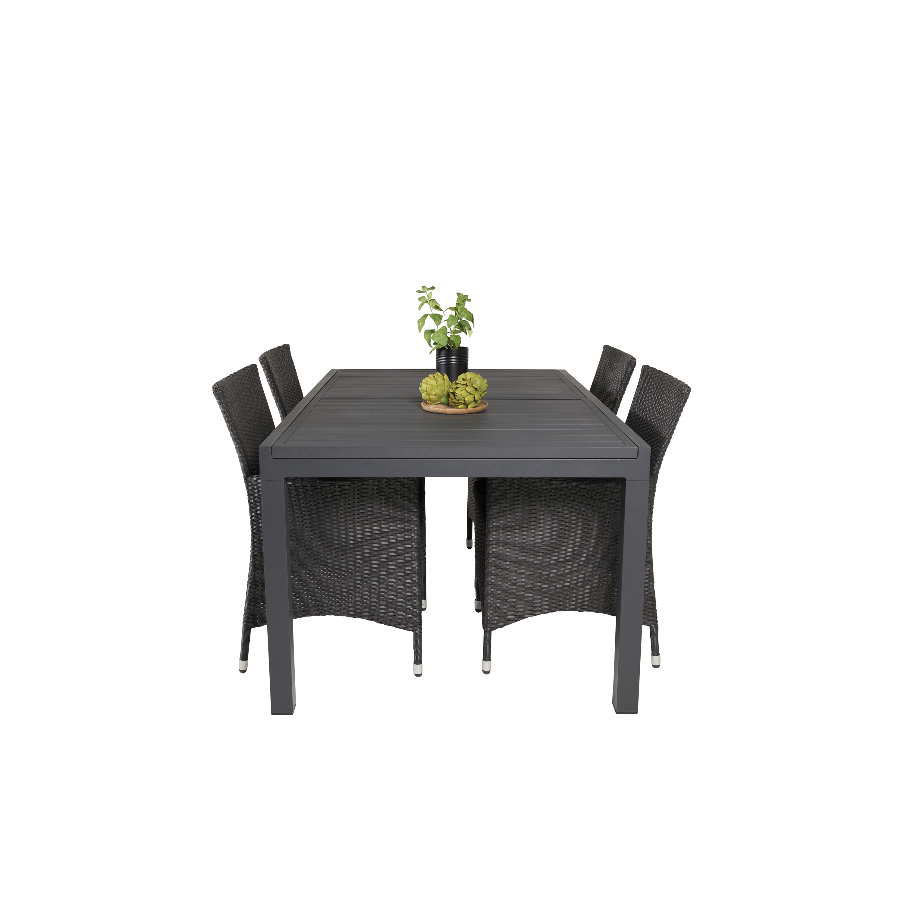 Matgrupp Venture Home Madrid 160/240 med 4 Kira Stolar