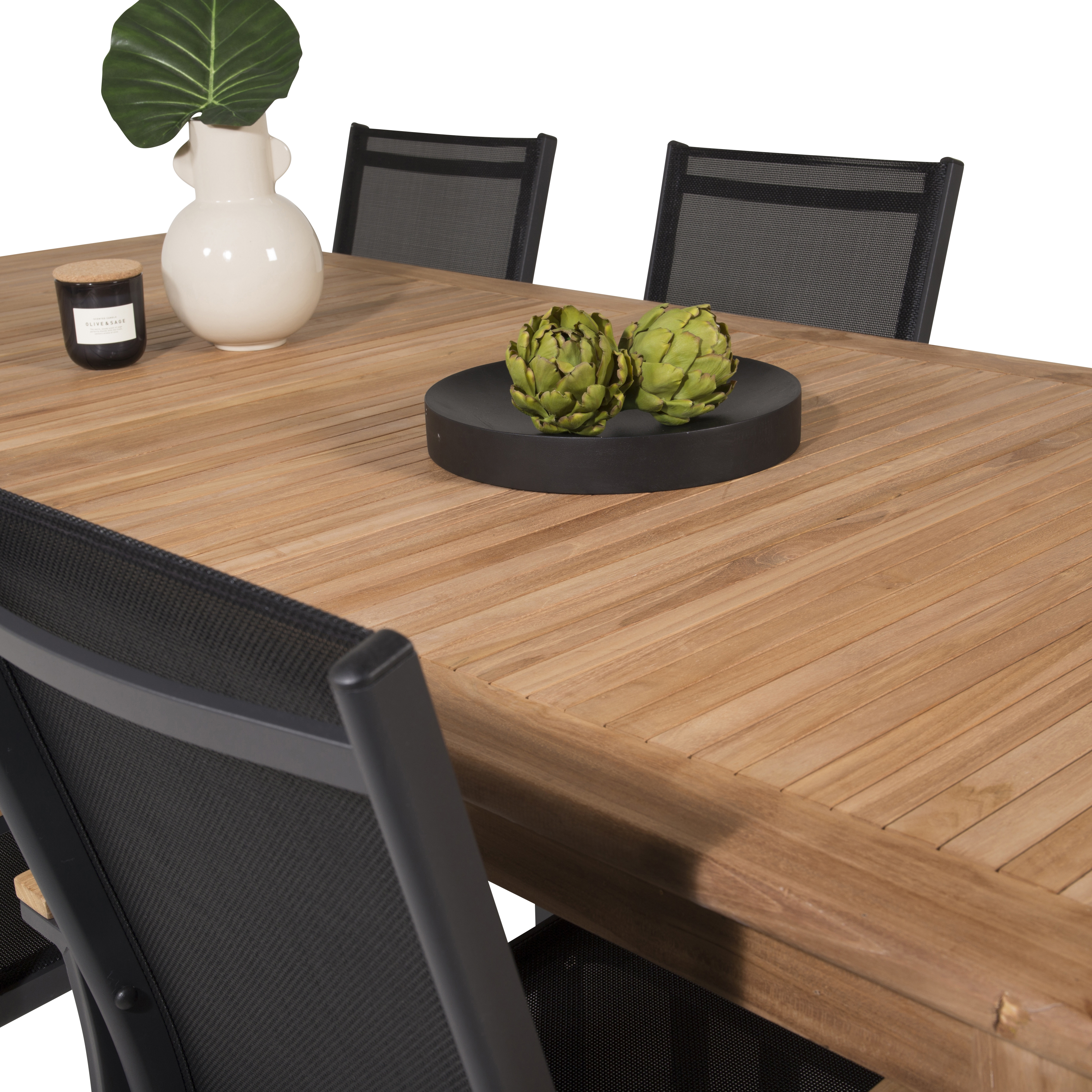 Matgrupp Venture Home Kiara 220 med 6 Thea Matstolar