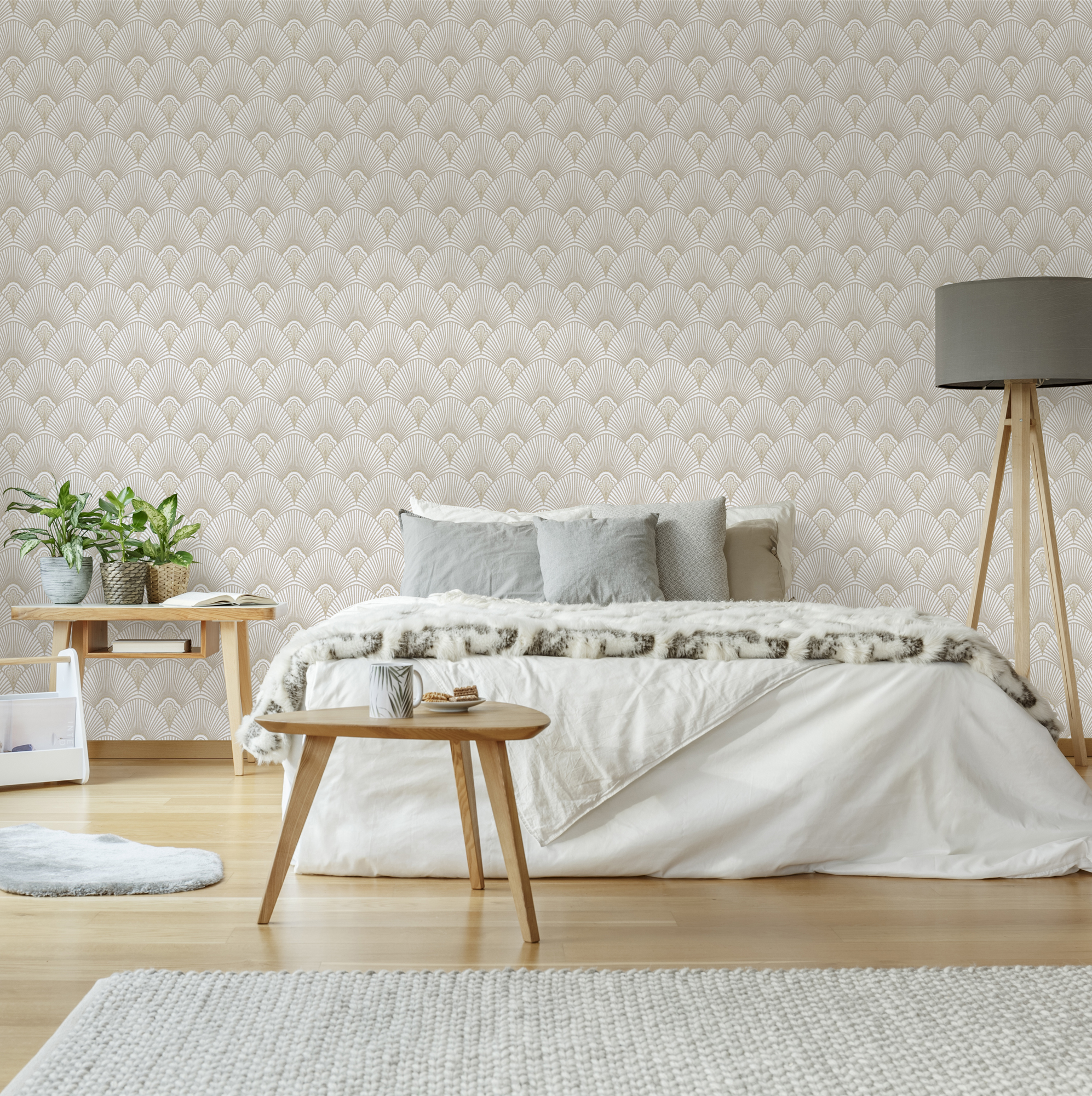 Tapet Sublime Art Deco Naturel 121146