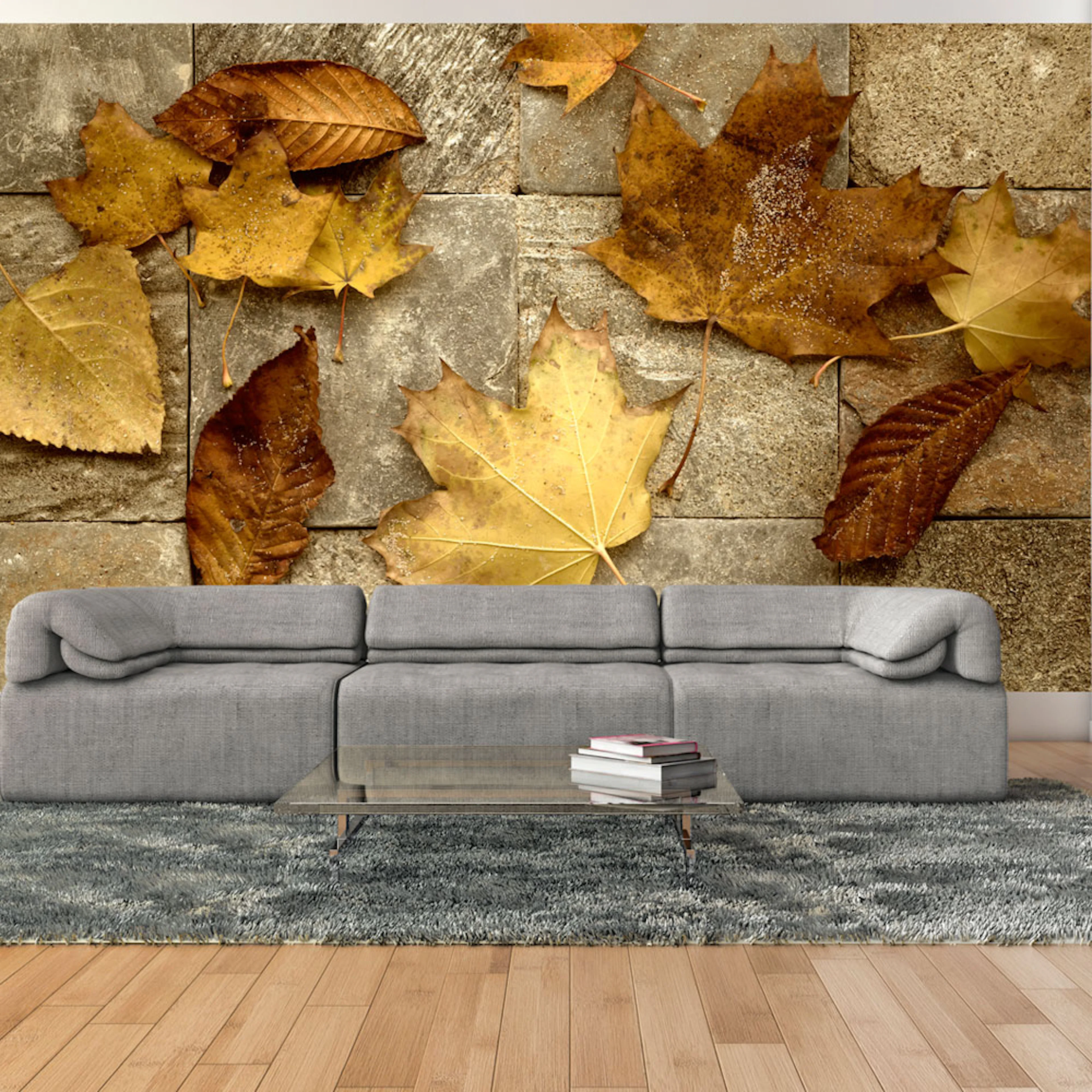 Fototapet Arkiio Förebud om hösten 450x270 cm