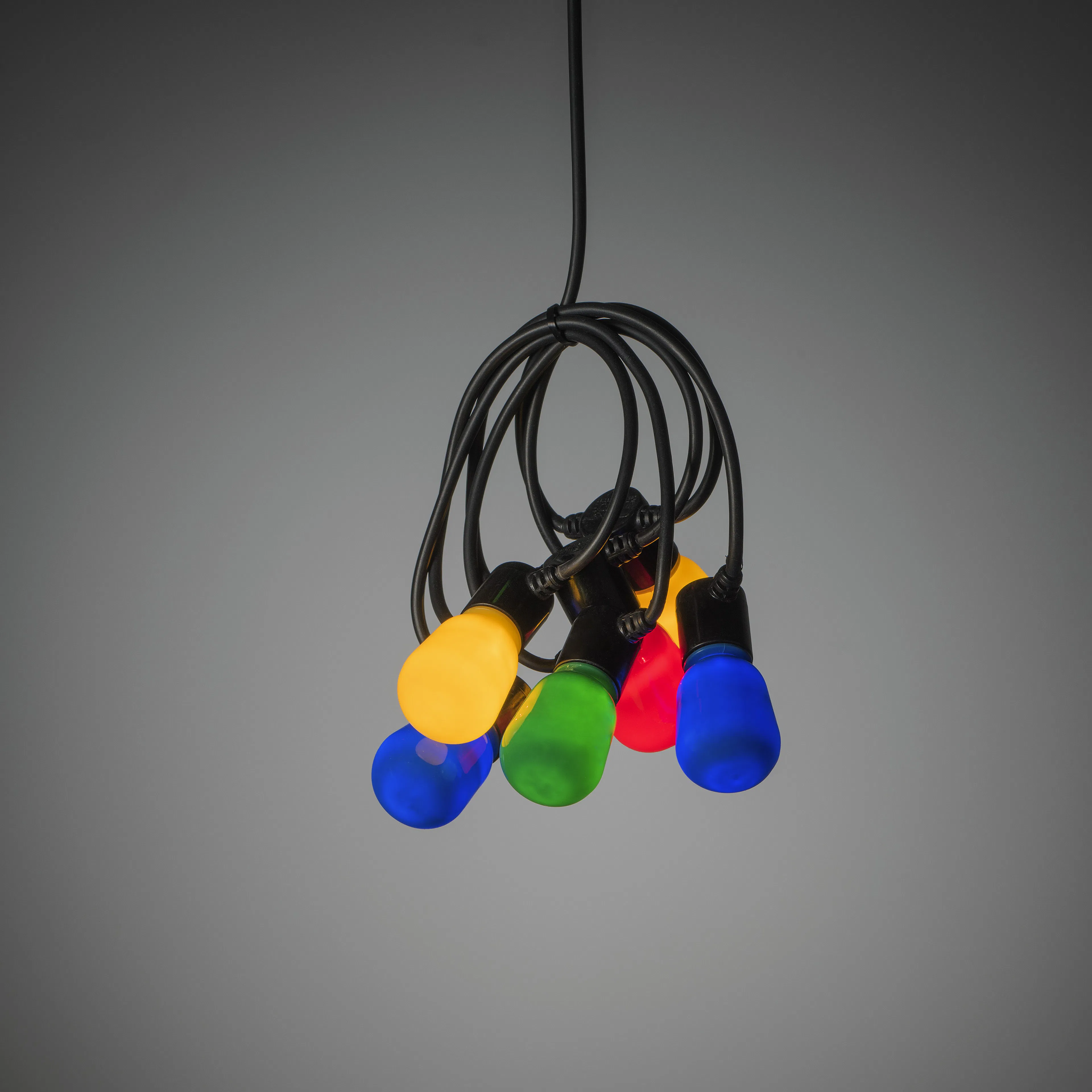 Ljusslinga Gnosjö Konstsmide Ovala lampor LED E14