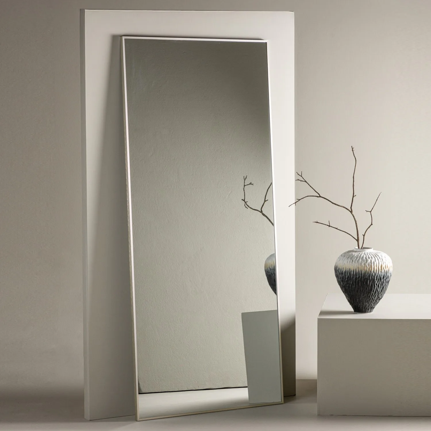 Orlando Mirror 85*190 cm - Beige / Beige