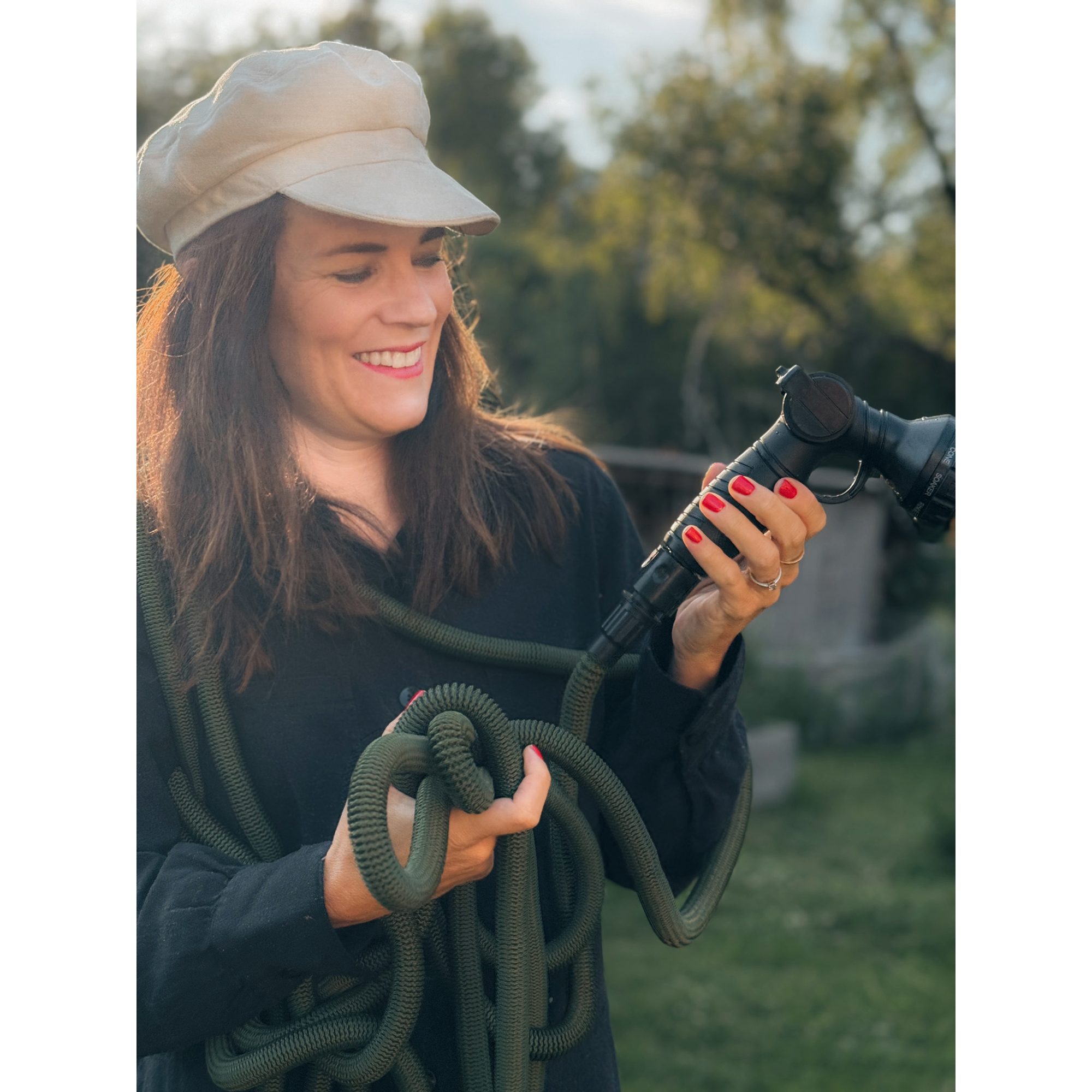 Trädgårdsslang By Benson Deluxe Set Grön 15 m