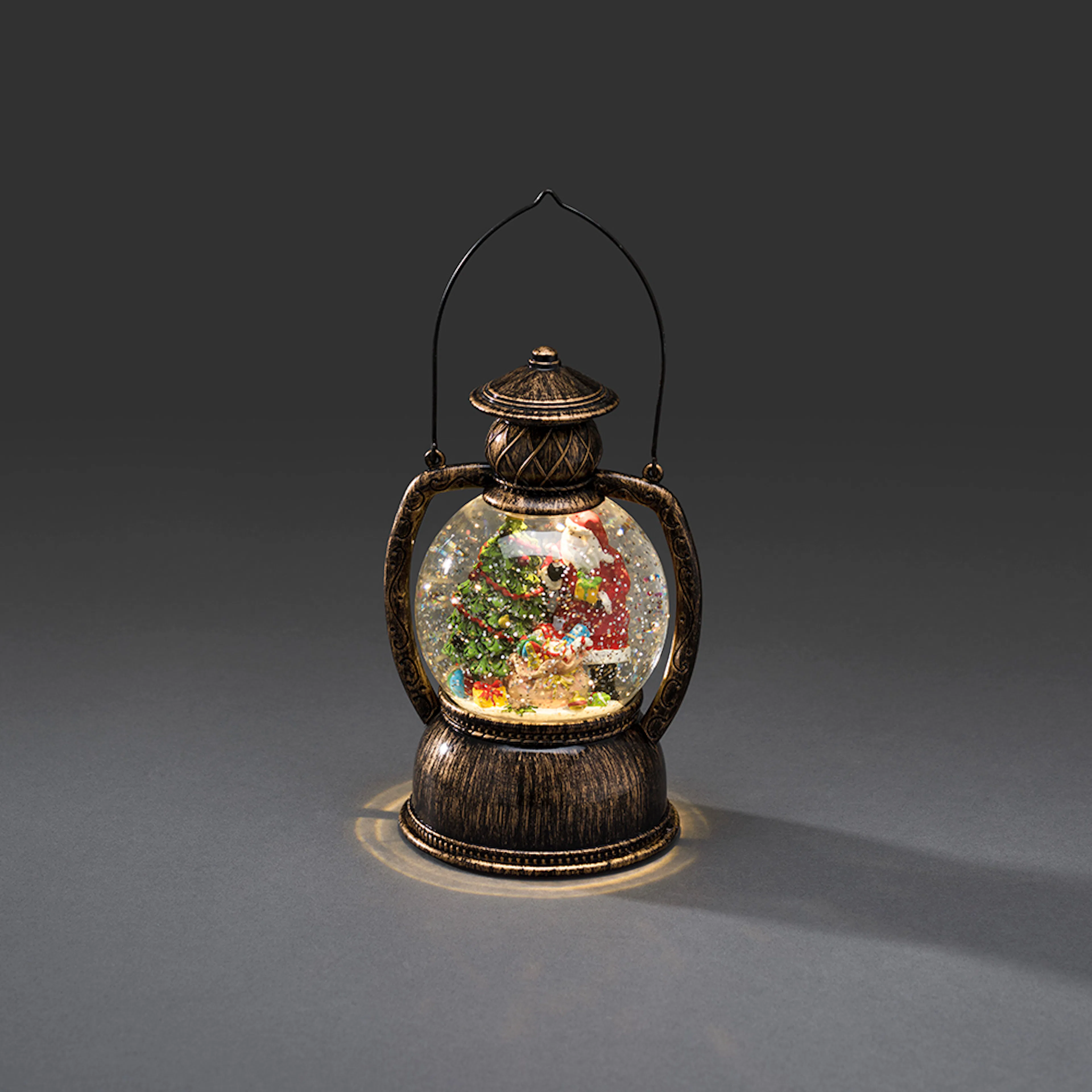 Juldekoration Lykta Gnosjö Konstsmide Vattenfylld Tomte