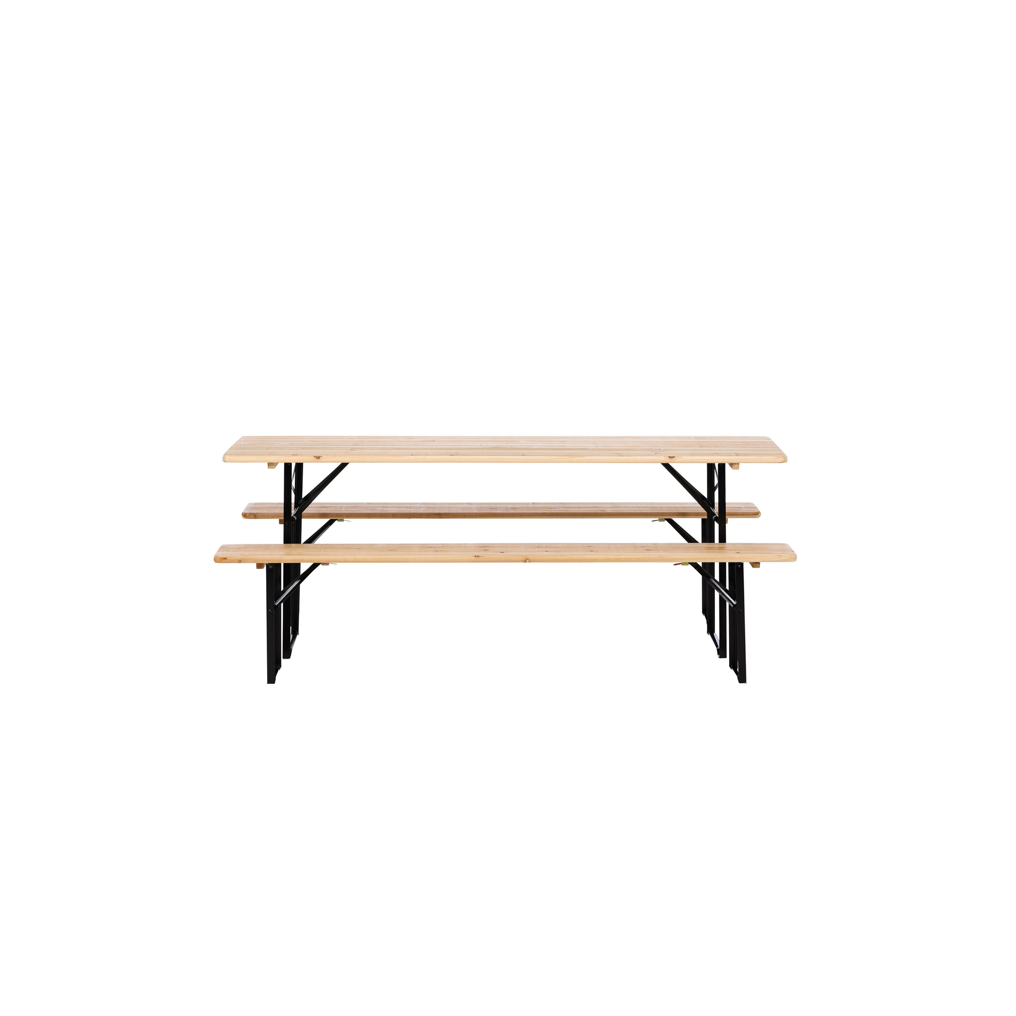 Bänkbord Venture Home Guniess Ihopfällbart Picknickbord med 6 Sittplatser