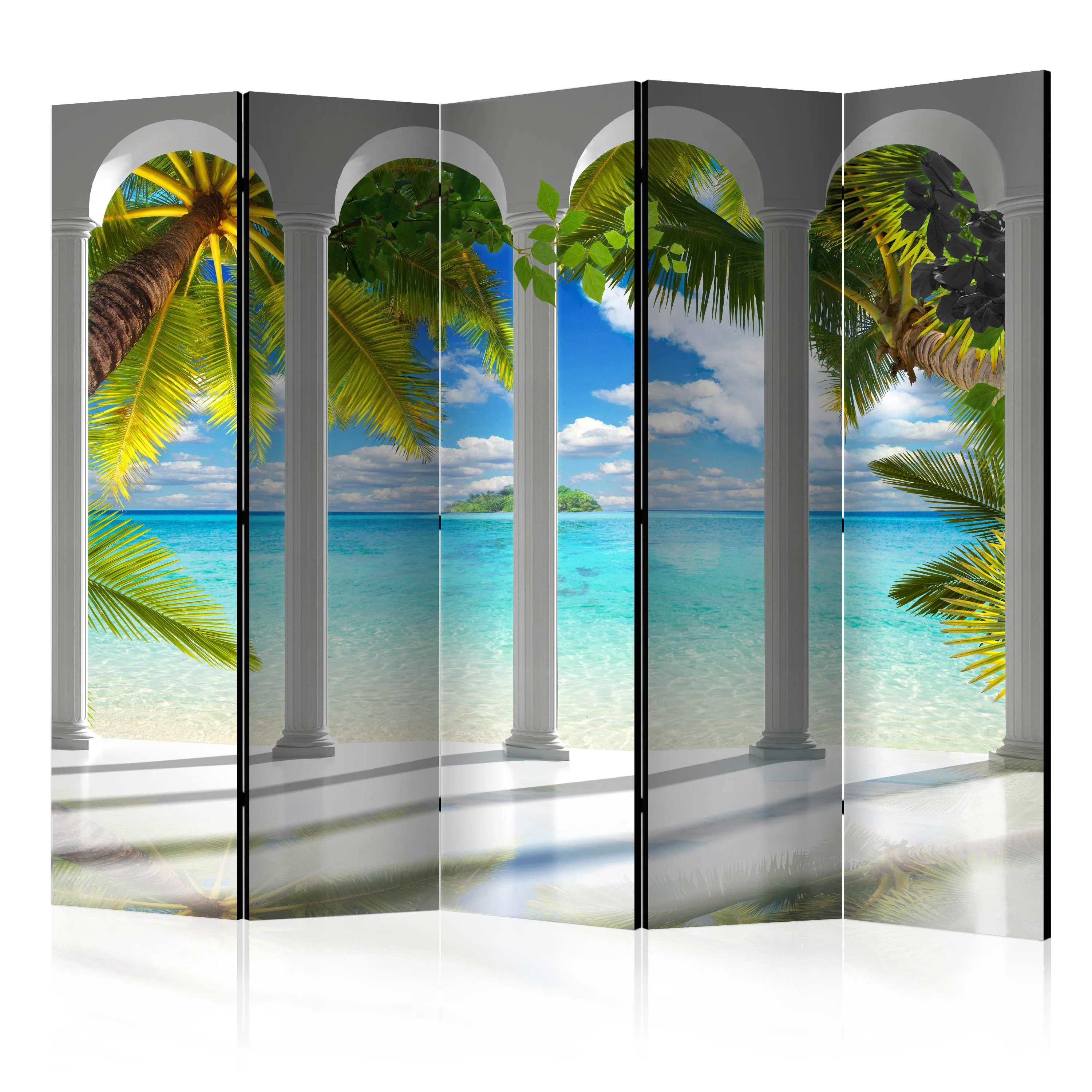 Rumsavdelare Arkiio Sea behind Columns II 225x172 cm