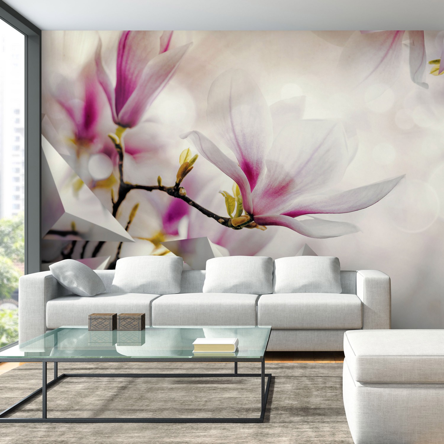 Fototapet Arkiio Subtle Magnolias Arkiio Third Variant
