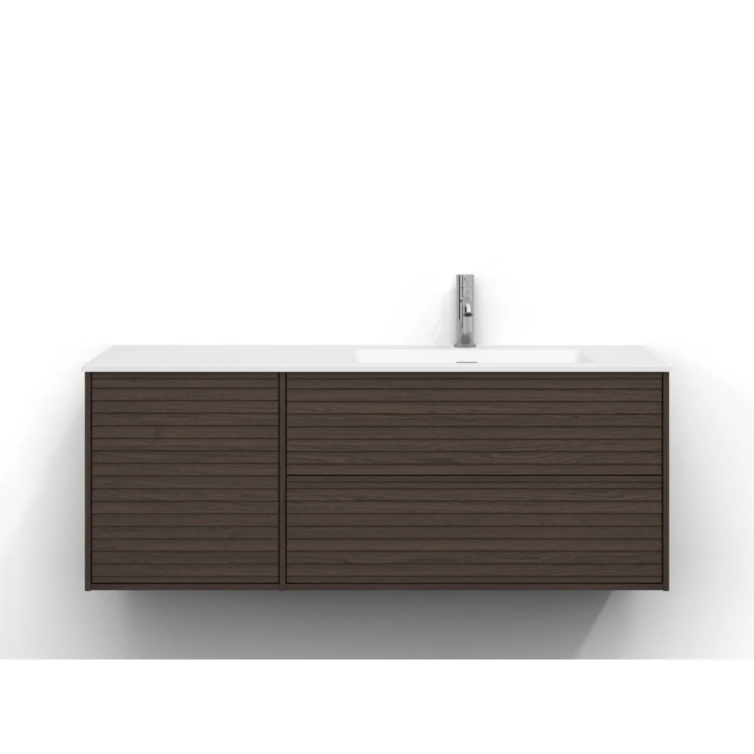 Tvättställsskåp Svedbergs Epos 120x45 med 2+1 Lådor
