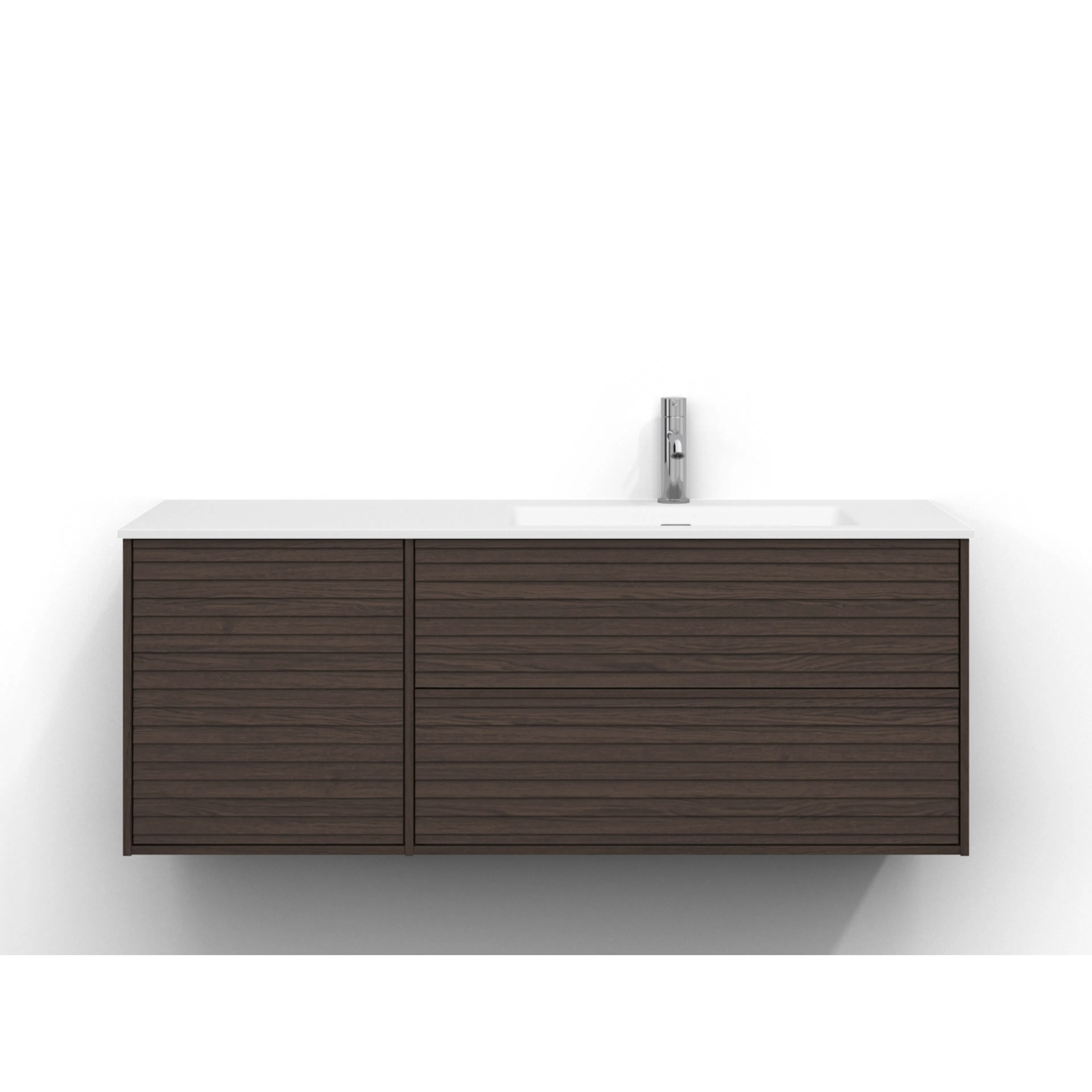 Tvättställsskåp Svedbergs Epos 120x45 med 2+1 Lådor
