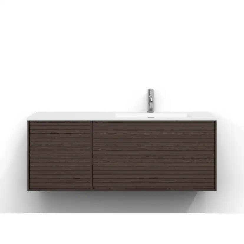 Tvättställsskåp Svedbergs Epos 120x45 med 2+1 Lådor
