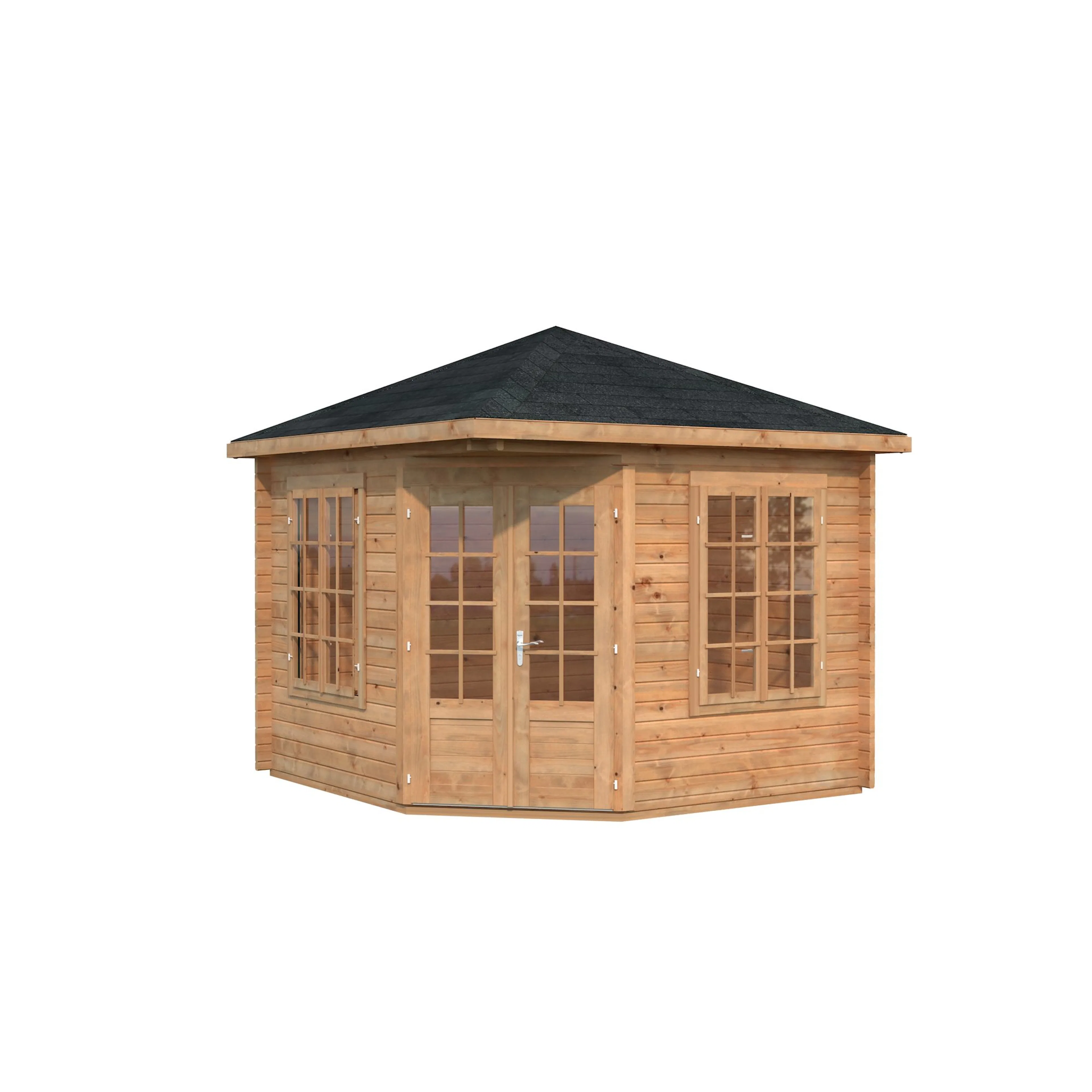 Melanie 6,6 m2 Brun dippad