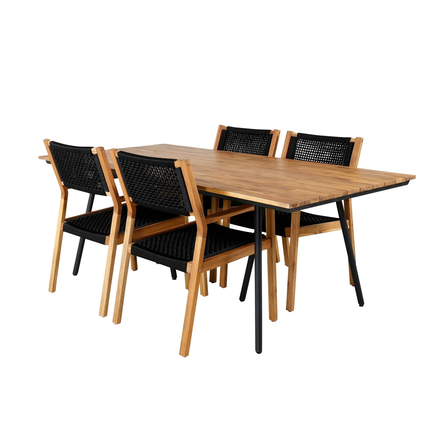 Matgrupp Venture Home Chane med 4 Jimbo Matstolar