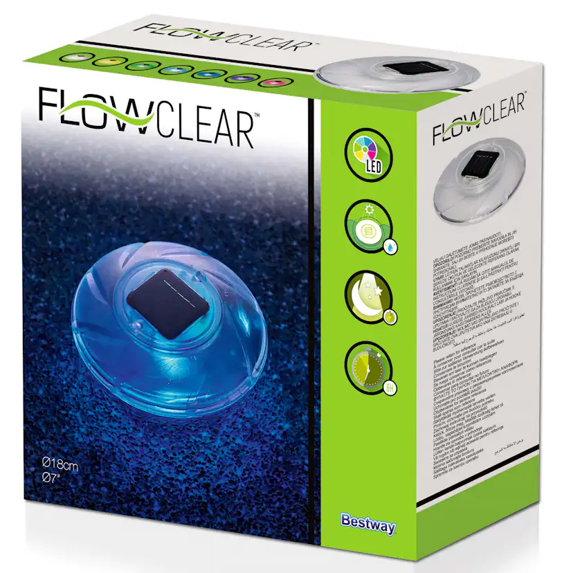 Flytande Poolbelysning Bestway Flowclear Solar