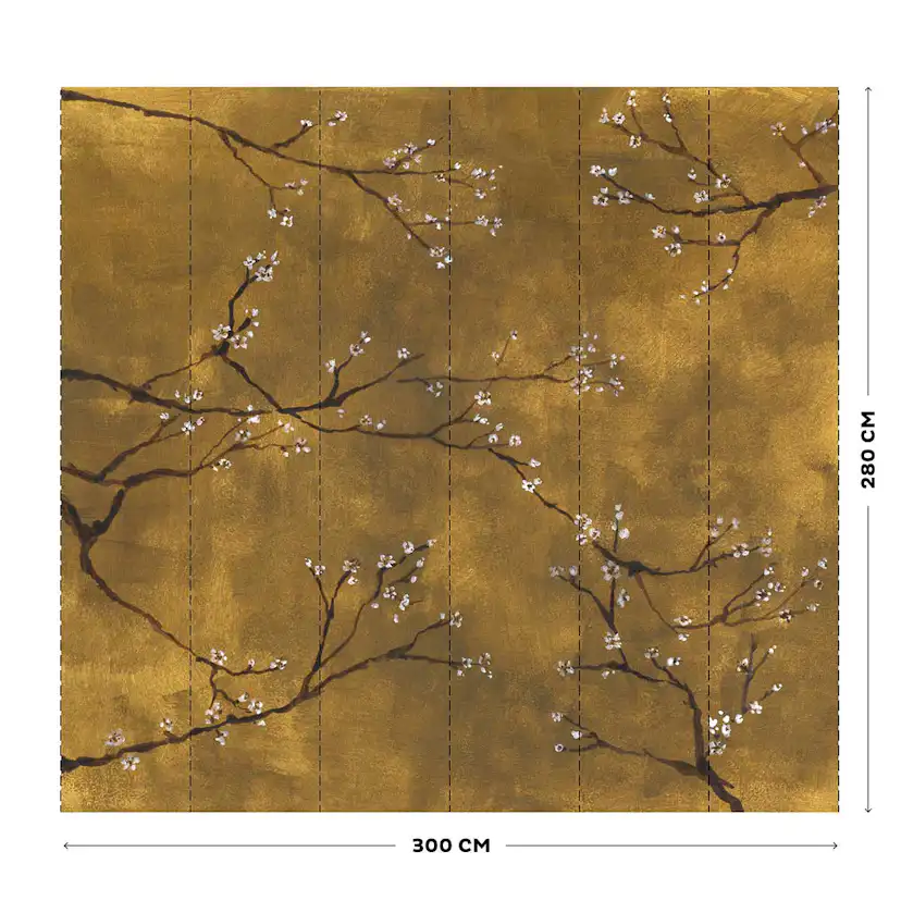 Fototapet Art For The Home Kinesisk Blomma 105415