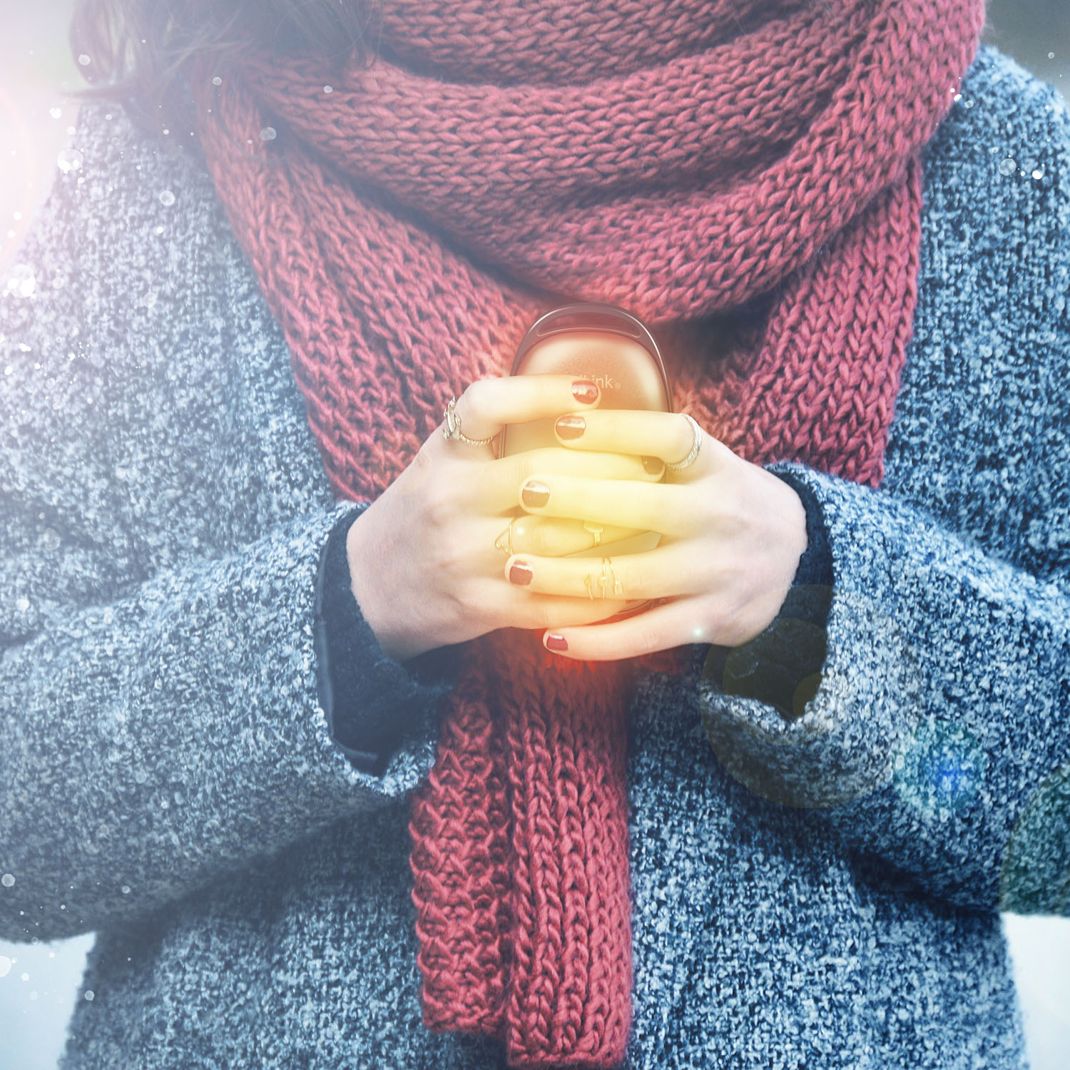 Powerbank LogiLink Med Handvärmare 4000mAh