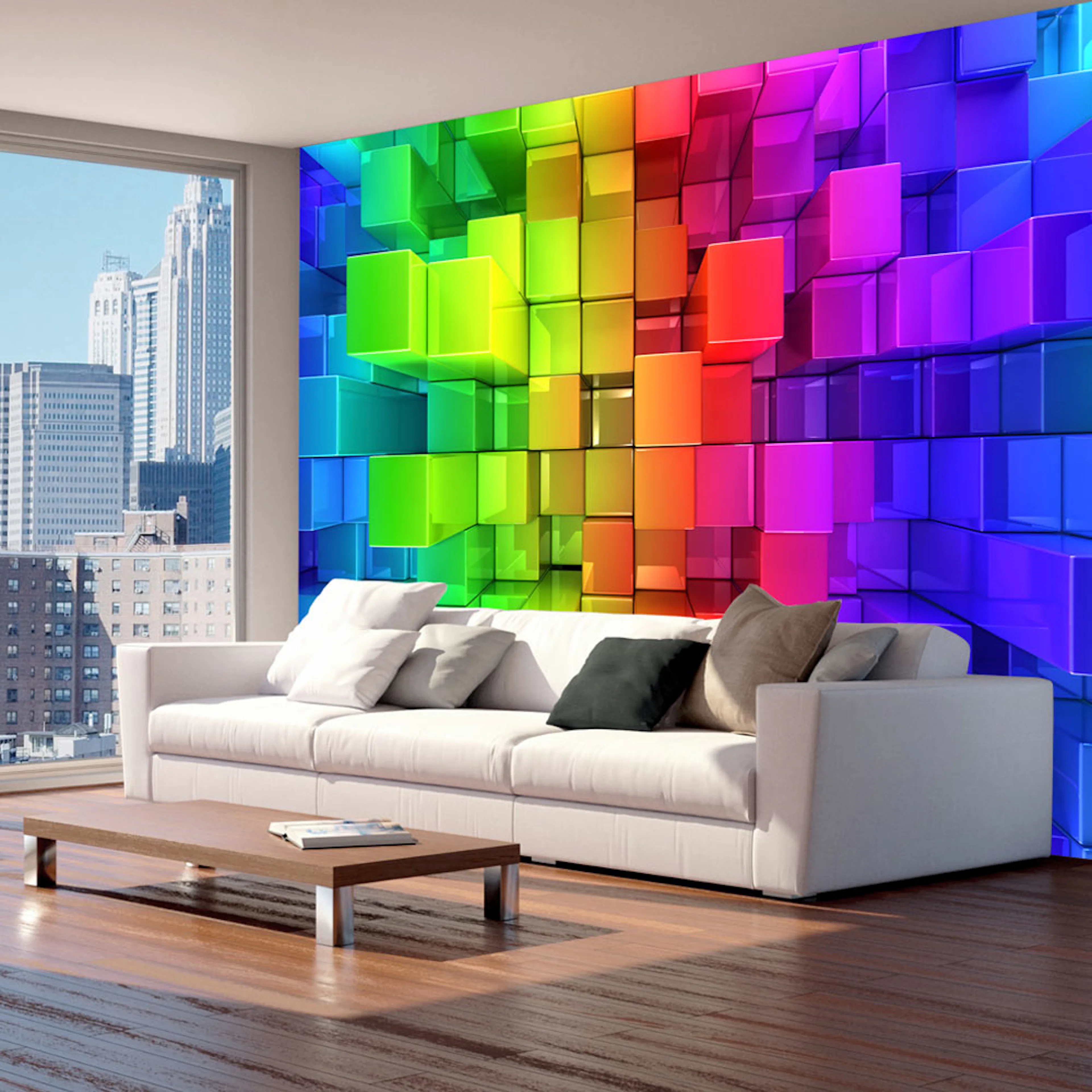 Fototapet Arkiio Colour Jigsaw