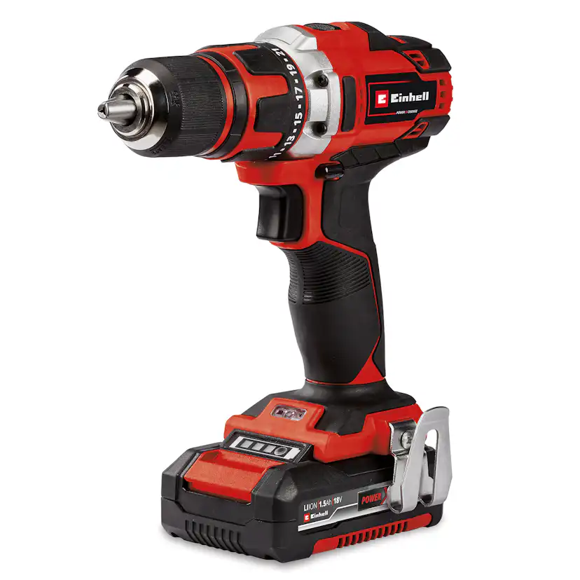 Borrskruvdragare Einhell TE-CD 18/40 (2x1,5Ah)