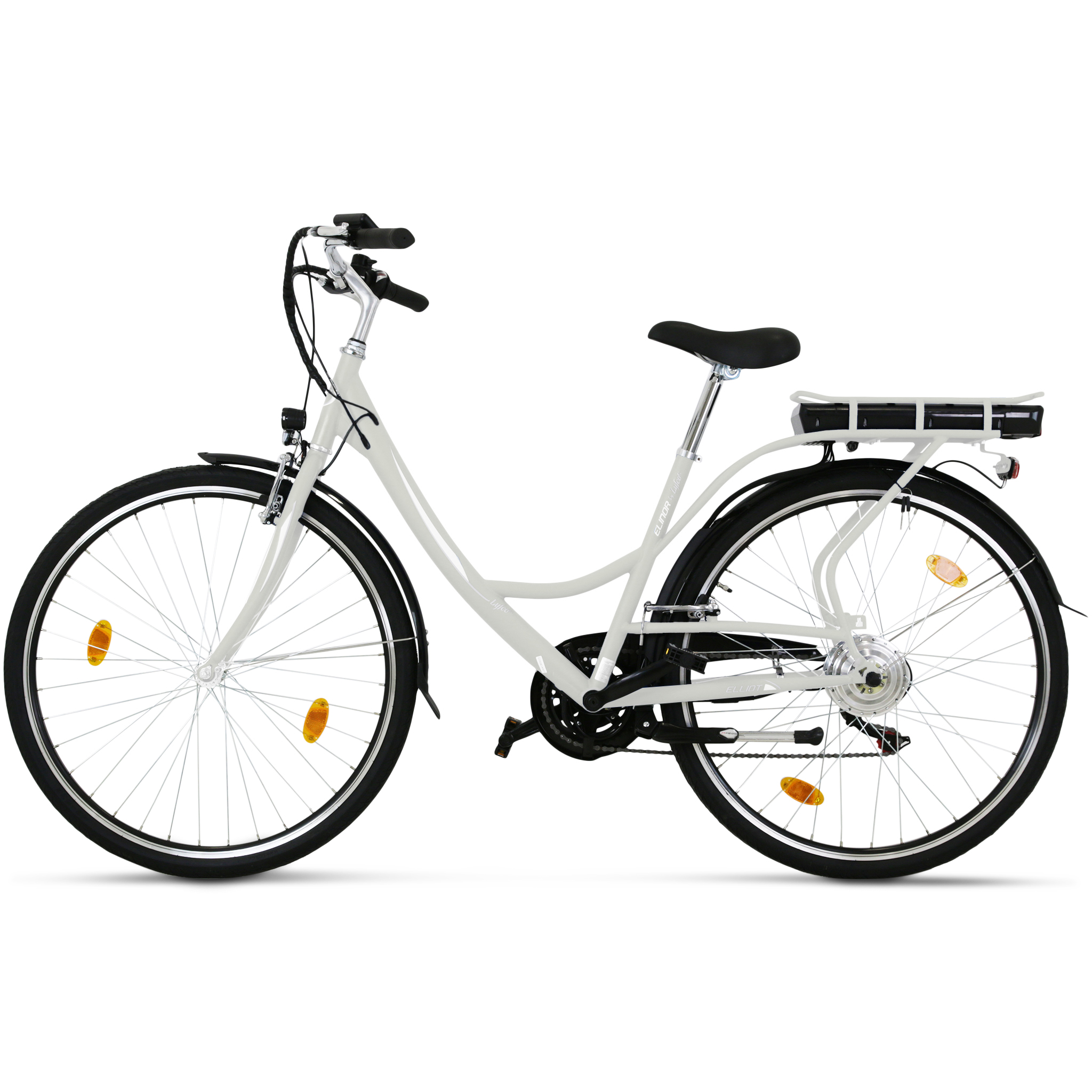 Elcykel Lyfco Dam 28" - Elinor 13 Ah Vit