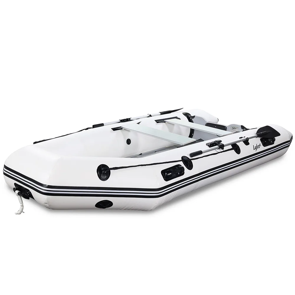 Gummibåt 360cm (0,9 mm PVC), vit Färg Vit