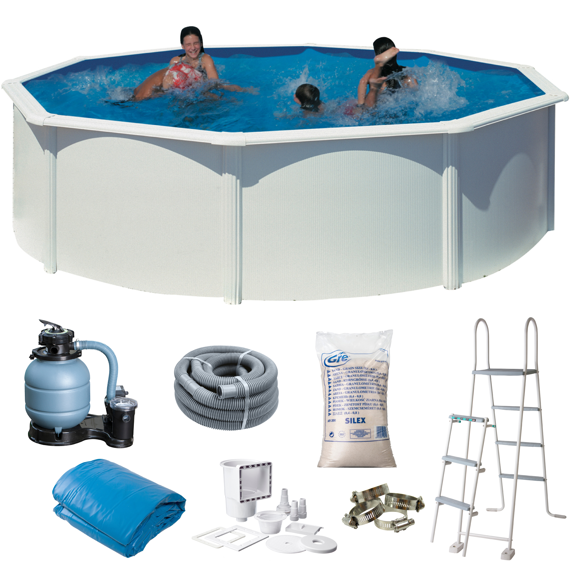 Poolpaket Swim & Fun Basic Pool Rund